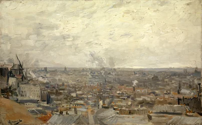 Blick auf Paris vom Montmartre